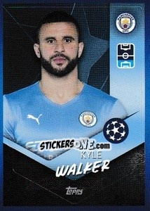 Sticker Kyle Walker - UEFA Champions League 2021-2022 - Topps