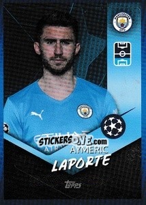 Sticker Aymeric Laporte - UEFA Champions League 2021-2022 n. 75 - Topps