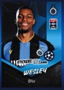 Sticker Wesley - UEFA Champions League 2021-2022 n. 138 - Topps