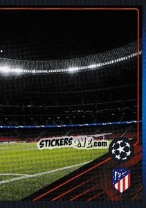 Figurina Estadio Metropolitano - UEFA Champions League 2021-2022 - Topps