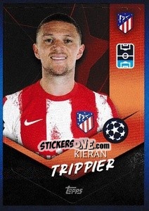 Sticker Kieran Trippier - UEFA Champions League 2021-2022 n. 143 - Topps