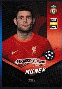 Sticker James Milner - UEFA Champions League 2021-2022 - Topps