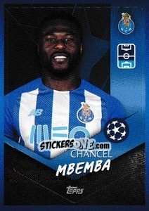 Sticker Chancel Mbemba - UEFA Champions League 2021-2022 - Topps