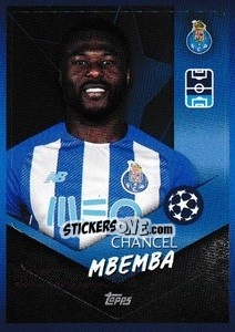 Sticker Chancel Mbemba - UEFA Champions League 2021-2022 n. 183 - Topps