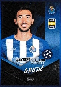 Sticker Marko Grujic - UEFA Champions League 2021-2022 n. 184 - Topps