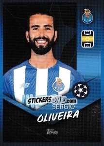 Sticker Sérgio Oliveira - UEFA Champions League 2021-2022 n. 186 - Topps