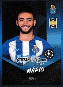 Sticker Joao Mário - UEFA Champions League 2021-2022 n. 187 - Topps