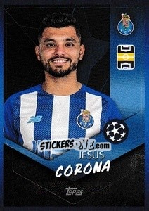 Sticker Jesús Corona - UEFA Champions League 2021-2022 n. 190 - Topps