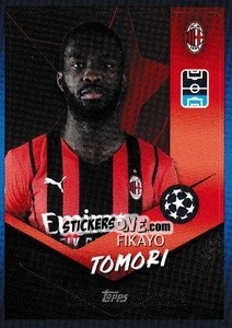 Sticker Fikayo Tomori - UEFA Champions League 2021-2022 n. 198 - Topps