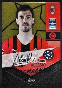 Sticker Alessio Romagnoli - Captain - UEFA Champions League 2021-2022 - Topps