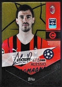 Sticker Alessio Romagnoli - Captain - UEFA Champions League 2021-2022 n. 199 - Topps