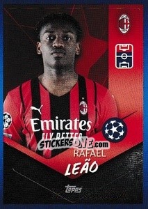 Sticker Rafael Leao - UEFA Champions League 2021-2022 - Topps