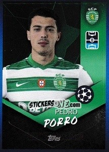 Figurina Pedro Porro - UEFA Champions League 2021-2022 - Topps