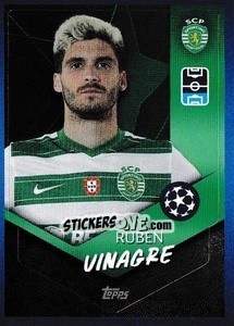 Sticker Rúben Vinagre - UEFA Champions League 2021-2022 - Topps