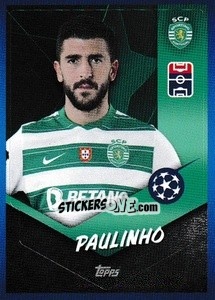 Sticker Paulinho - UEFA Champions League 2021-2022 n. 226 - Topps