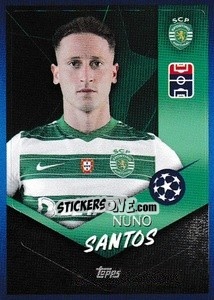Sticker Nuno Santos - UEFA Champions League 2021-2022 - Topps