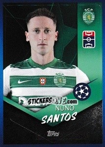 Sticker Nuno Santos - UEFA Champions League 2021-2022 n. 227 - Topps