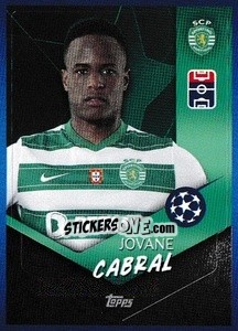Sticker Jovane Cabral - UEFA Champions League 2021-2022 - Topps