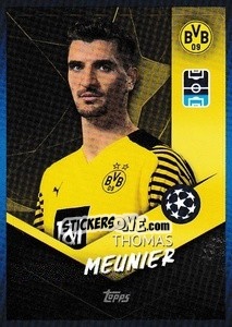 Figurina Thomas Meunier - UEFA Champions League 2021-2022 - Topps