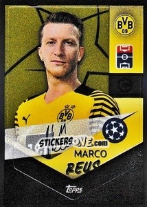 Sticker Marco Reus - Captain - UEFA Champions League 2021-2022 n. 245 - Topps