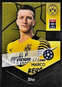 Sticker Marco Reus - Captain - UEFA Champions League 2021-2022 - Topps