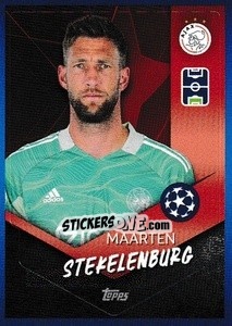 Sticker Maarten Stekelenburg - UEFA Champions League 2021-2022 - Topps