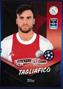 Sticker Nico Tagliafico - UEFA Champions League 2021-2022 n. 253 - Topps