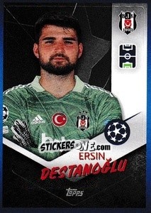 Sticker Ersin Destanoglu - UEFA Champions League 2021-2022 n. 268 - Topps