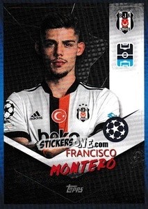Sticker Francisco Montero - UEFA Champions League 2021-2022 - Topps