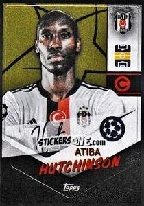 Sticker Atiba Hutchinson - Captain - UEFA Champions League 2021-2022 n. 276 - Topps