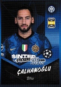 Cromo Hakan Calhanoglu - UEFA Champions League 2021-2022 - Topps