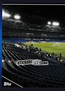 Sticker Estadio Santiago Bernabéu - UEFA Champions League 2021-2022 - Topps
