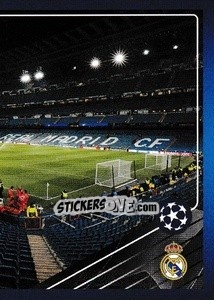 Sticker Estadio Santiago Bernabéu - UEFA Champions League 2021-2022 - Topps