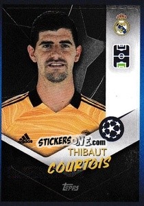 Cromo Thibaut Courtois - UEFA Champions League 2021-2022 - Topps