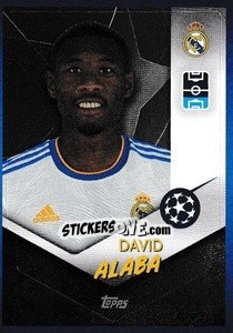 Sticker David Alaba - UEFA Champions League 2021-2022 n. 305 - Topps
