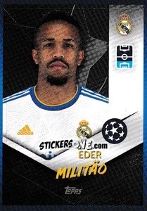 Sticker Éder Militao - UEFA Champions League 2021-2022 n. 306 - Topps