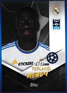 Sticker Ferland Mendy - UEFA Champions League 2021-2022 n. 307 - Topps