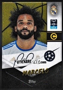 Figurina Marcelo - Captain - UEFA Champions League 2021-2022 - Topps