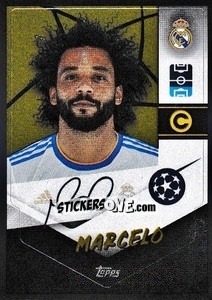 Sticker Marcelo - Captain - UEFA Champions League 2021-2022 n. 309 - Topps