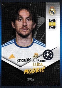 Sticker Luka Modric - UEFA Champions League 2021-2022 n. 312 - Topps