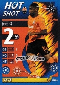 Sticker Tete - Hot Shot - UEFA Champions League 2021-2022 n. 321 - Topps