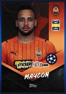 Sticker Maycon - UEFA Champions League 2021-2022 n. 329 - Topps