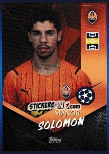 Figurina Manor Solomon - UEFA Champions League 2021-2022 - Topps