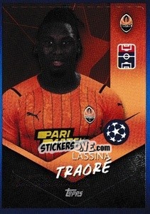 Sticker Lassina Traoré - UEFA Champions League 2021-2022 - Topps