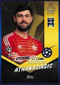 Sticker Georgios Athanasiadis - UEFA Champions League 2021-2022 n. 340 - Topps
