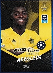 Sticker Danilo Arboleda - UEFA Champions League 2021-2022 n. 343 - Topps