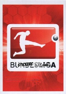 Sticker Bundesliga Wappen - German Football Bundesliga 2011-2012 n. 1 - Topps