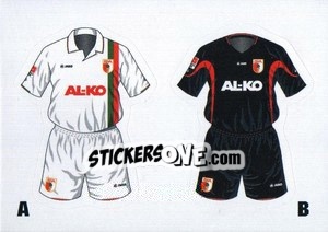 Sticker FC Augsburg - German Football Bundesliga 2011-2012 - Topps