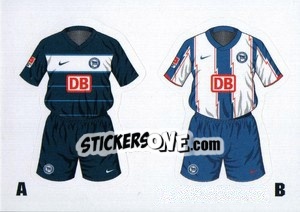 Sticker Hertha BSC - German Football Bundesliga 2011-2012 n. 4 - Topps