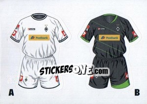 Sticker Borussia Monchengladbach - German Football Bundesliga 2011-2012 - Topps